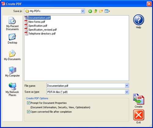 Starting Solid Pdf Creator